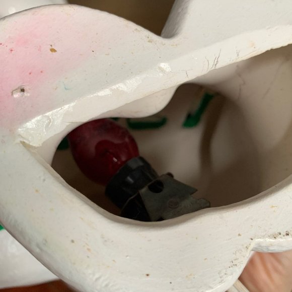 Vintage Christmas Frosty Snowman NOEL Light - Picture 3 of 8